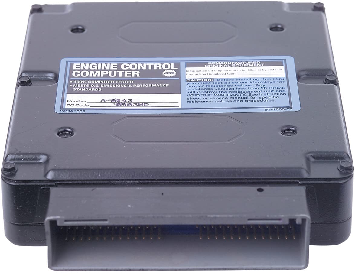 Cardone 78-8143 Remanufactured Ford PCM Engine Computer - Compatible with Ford F150, F250, F350, Mustang & More - Perfect for Engine Performance Tuning & Replacement