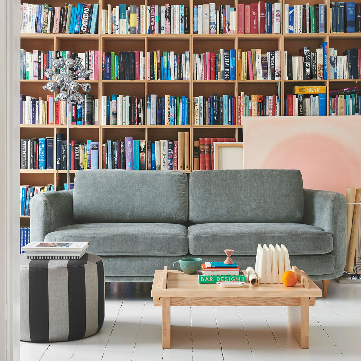 Elinor Fabric 3-Seater Sofa - Modern Comfortable Living Room Couch for Small Spaces, Apartments & Cozy Homes | Perfect for Lounging, Entertaining & Relaxing
