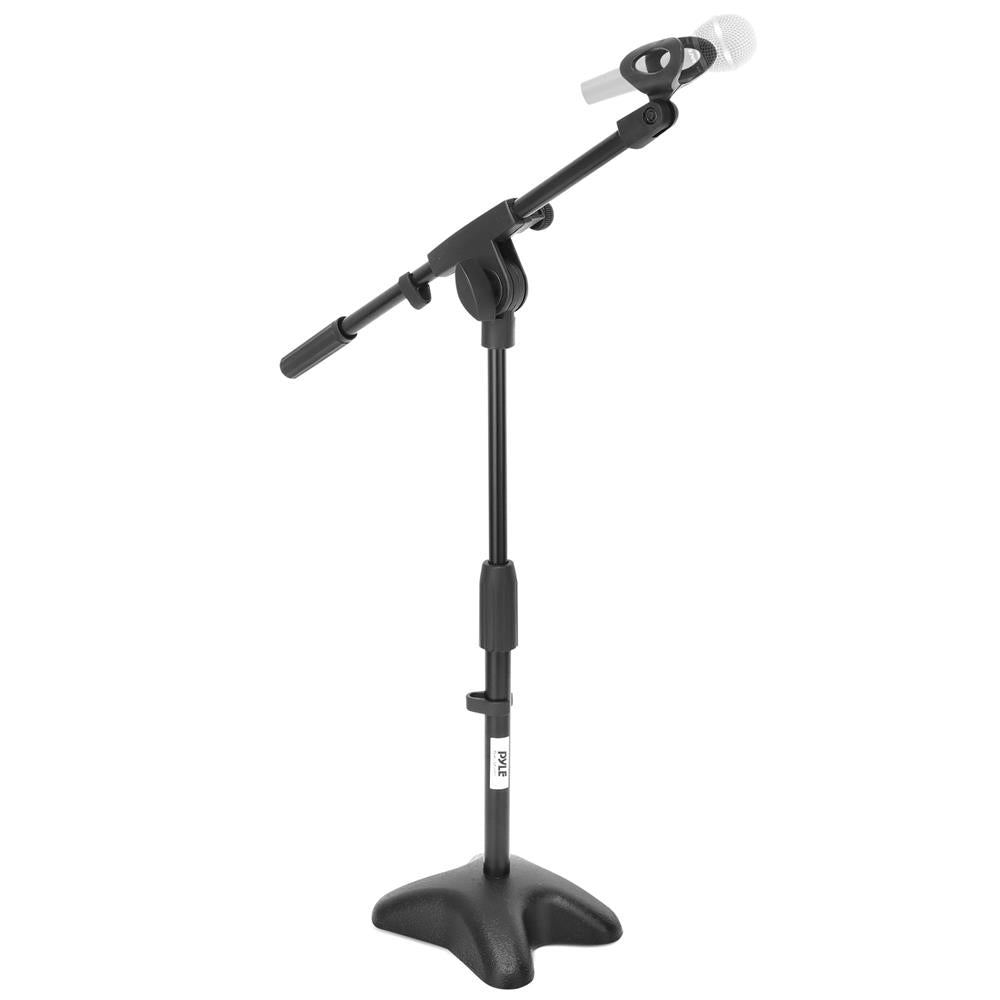 Adjustable Microphone Stand with Boom Arm - Professional Height & Angle Adjustment for Studio Recording, Podcasting & Live Streaming