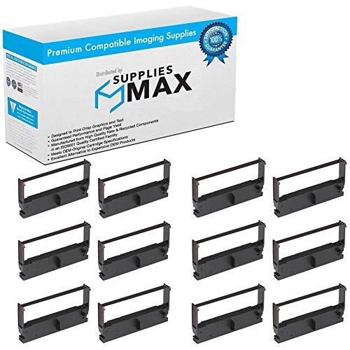 NCR 2170 K-079/K-188 Compatible Purple POS Printer Ribbons - 12 Pack (123466_12PK) | Replacement Cartridges for Retail, Restaurant & Cash Register Systems