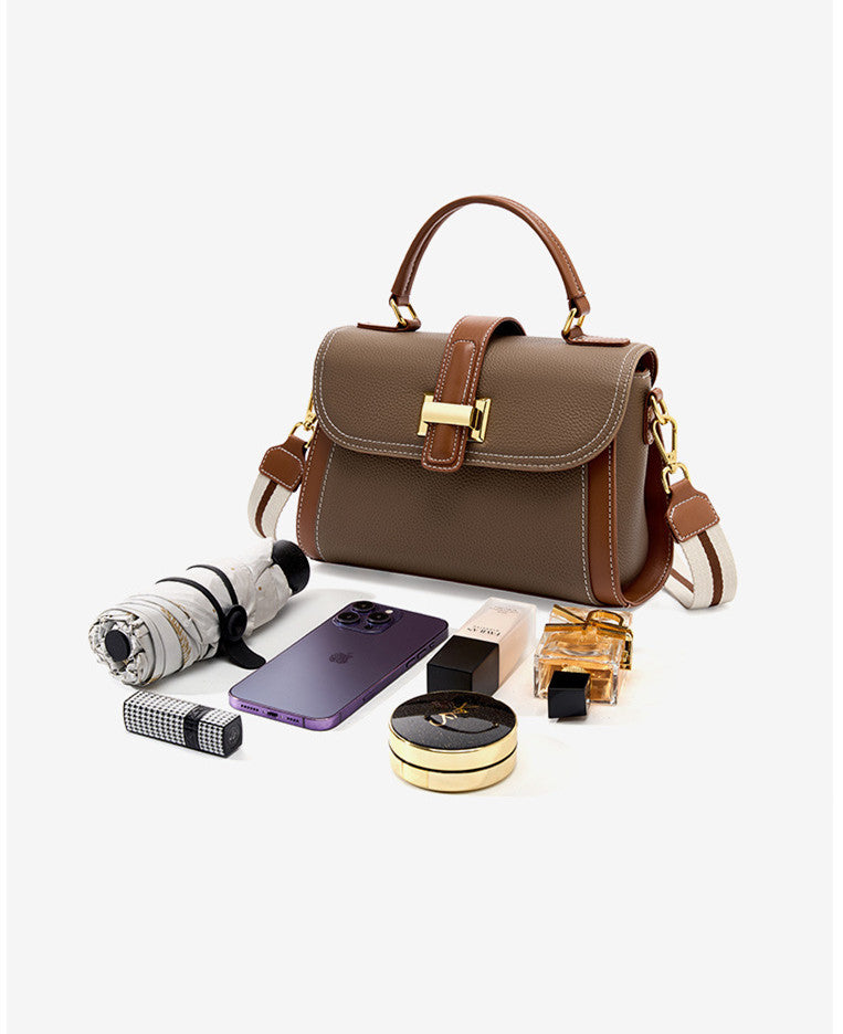 Structured Commuter Flap Bag for Women & Men - Waterproof Laptop Backpack with USB Charging Port - Perfect for Work, Travel & Daily Use