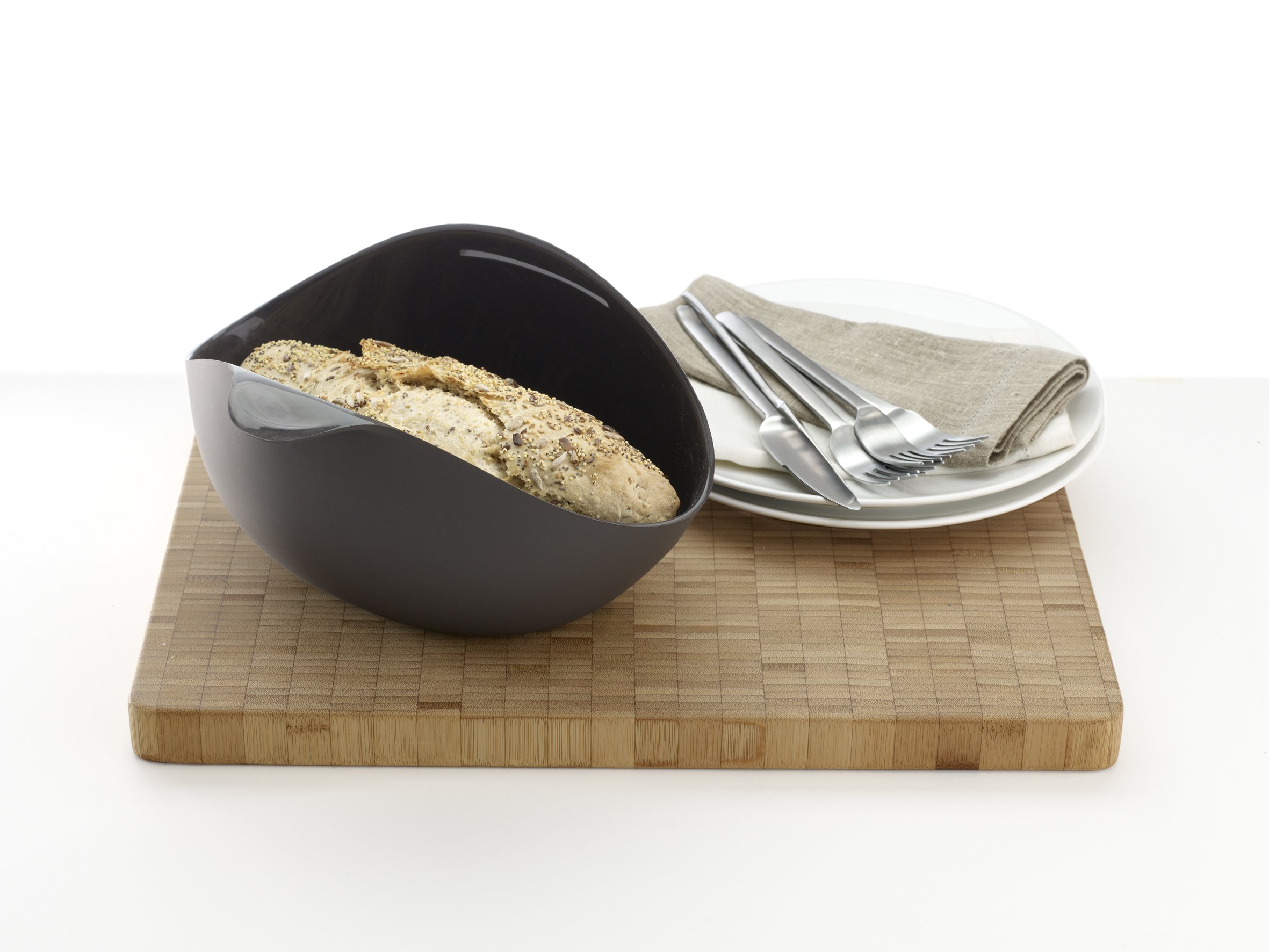 Lekue Silicone Bread Maker - Non-Stick Dough Baking Pan with Lid - Perfect for Homemade Bread, Pastries & Pizza Dough - Model # (Brown) | Ideal for Kitchen, Baking Enthusiasts & Gift Giving