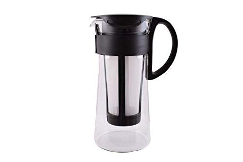 Hario Mizudashi Cold Brew Coffee Pot 600ml - Iced Coffee Maker with Removable Filter for Home & Office Use - Perfect for Summer Drinks, Iced Tea & Refreshing Beverages