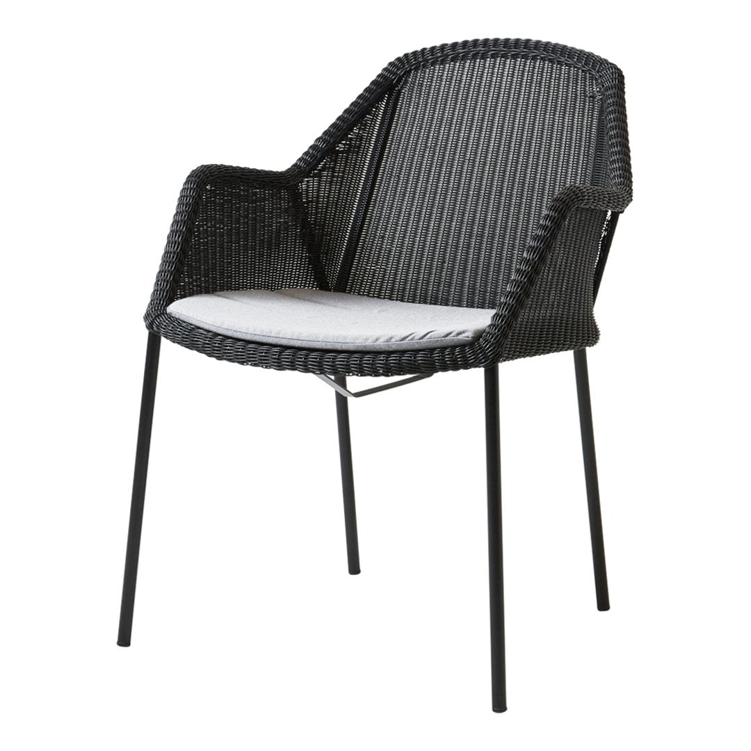 Breeze Outdoor Dining Chair - 4 Legs Patio Furniture for Garden, Backyard, and Poolside Relaxation