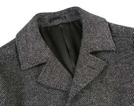 ALESSANDRO VITELLO Women's Long Wool Coat 8307 - Elegant Winter Overcoat for Office, Date Night & Formal Occasions