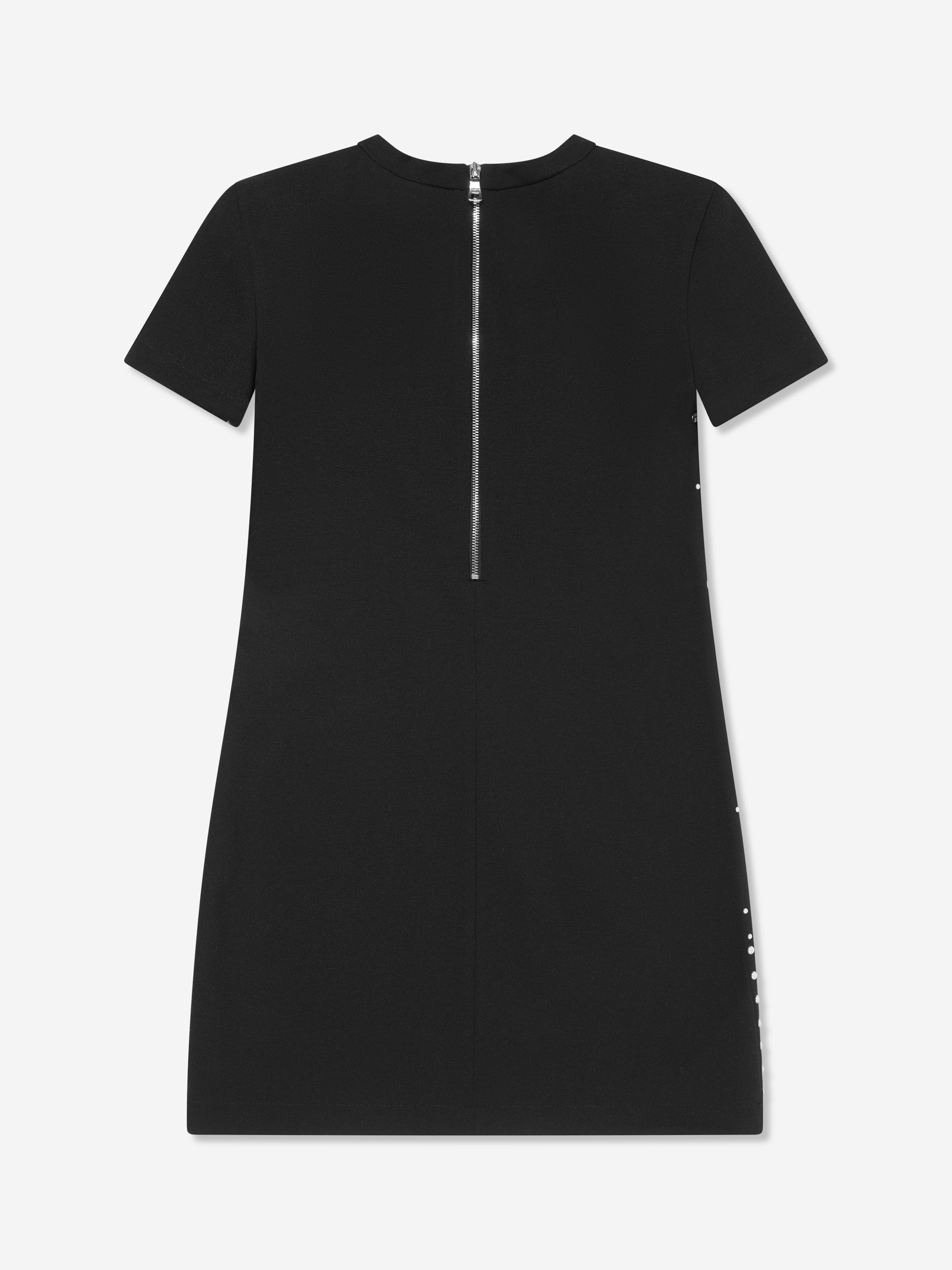 Balmain Girls Diamante Milano Black Dress – Elegant Party & Formal Wear for Special Occasions