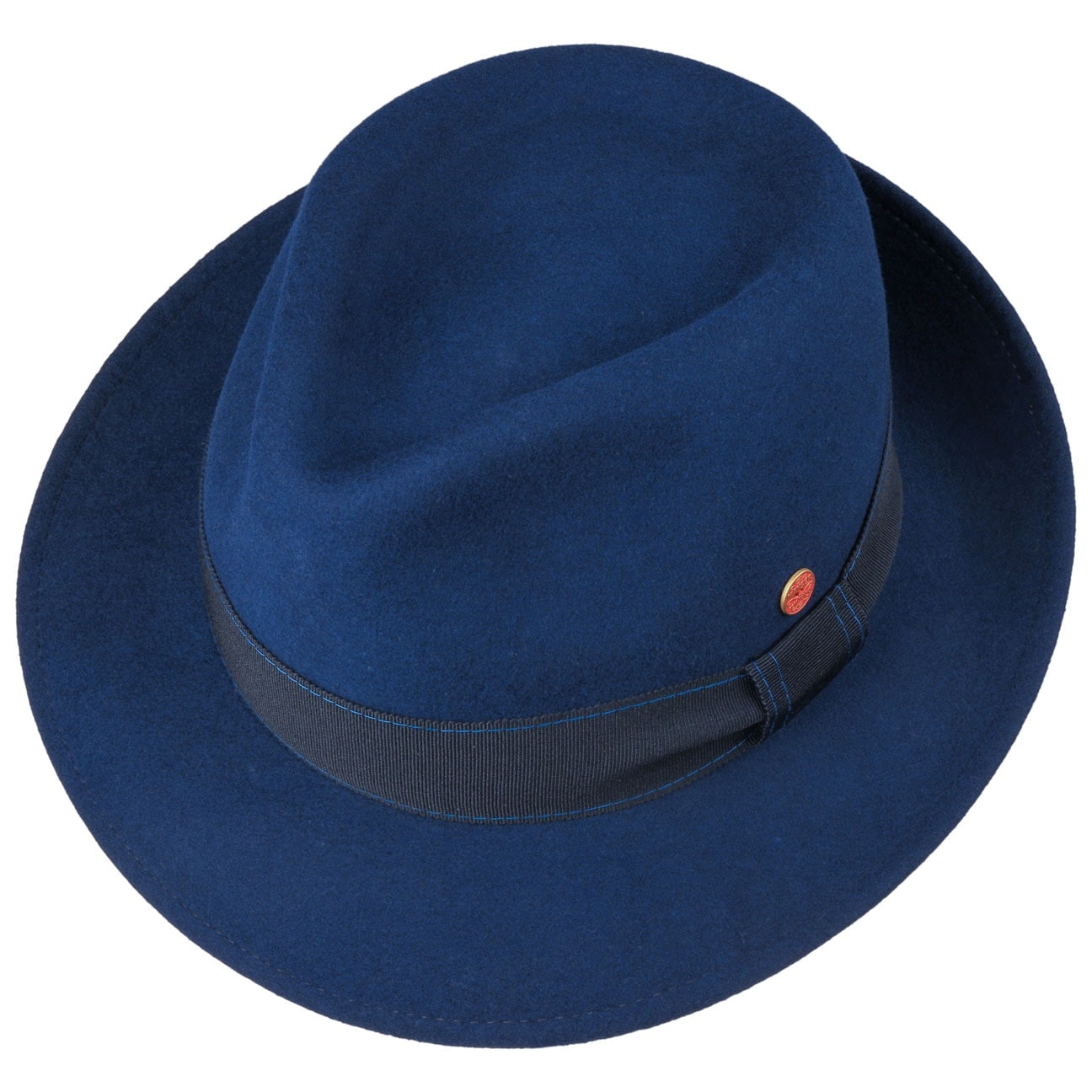 Stylish Mayser Manuel Fedora Hat for Men - Classic Wool Felt Dress Hat for Casual & Formal Occasions - Perfect for Weddings, Parties & Everyday Wear