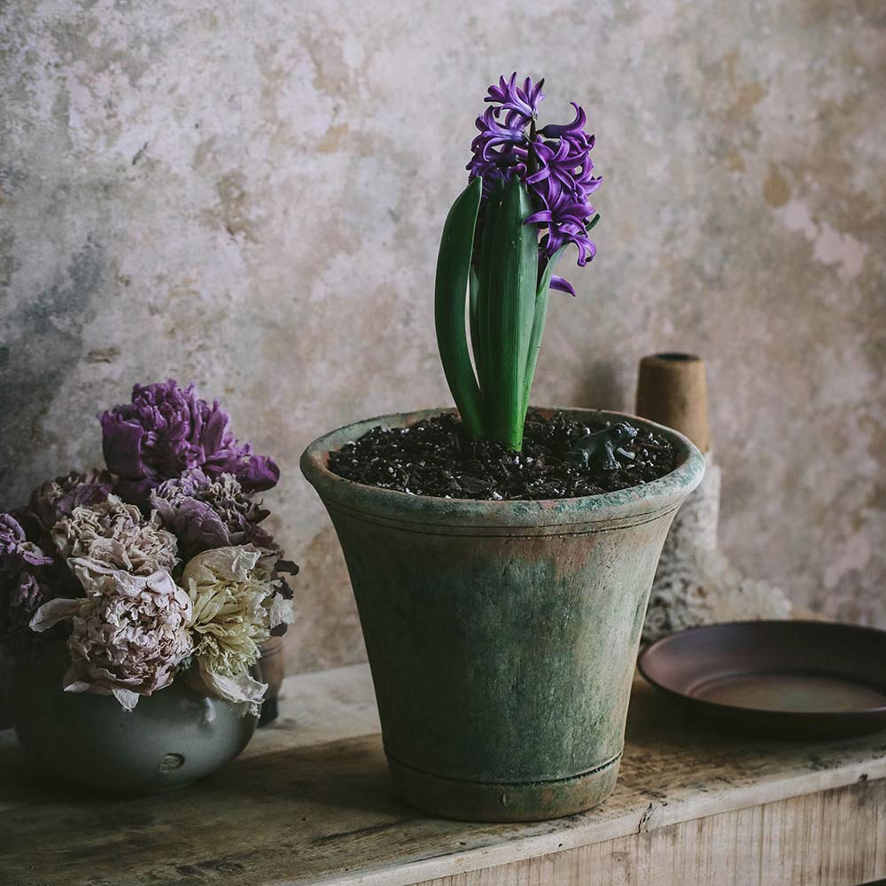 Vintage Terracotta Planter - Handmade Clay Flower Pot for Indoor & Outdoor Plants - Perfect for Home Decor, Garden, Patio, and Balcony