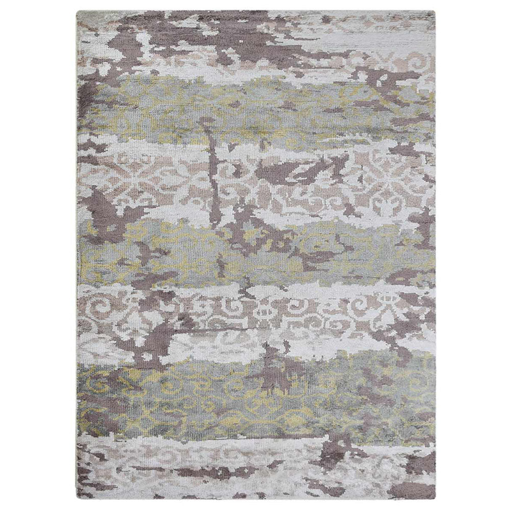 Handmade Hypnotic Eastern Hand Knotted Rug - Traditional Oriental Wool Carpet for Living Room, Bedroom & Home Decor