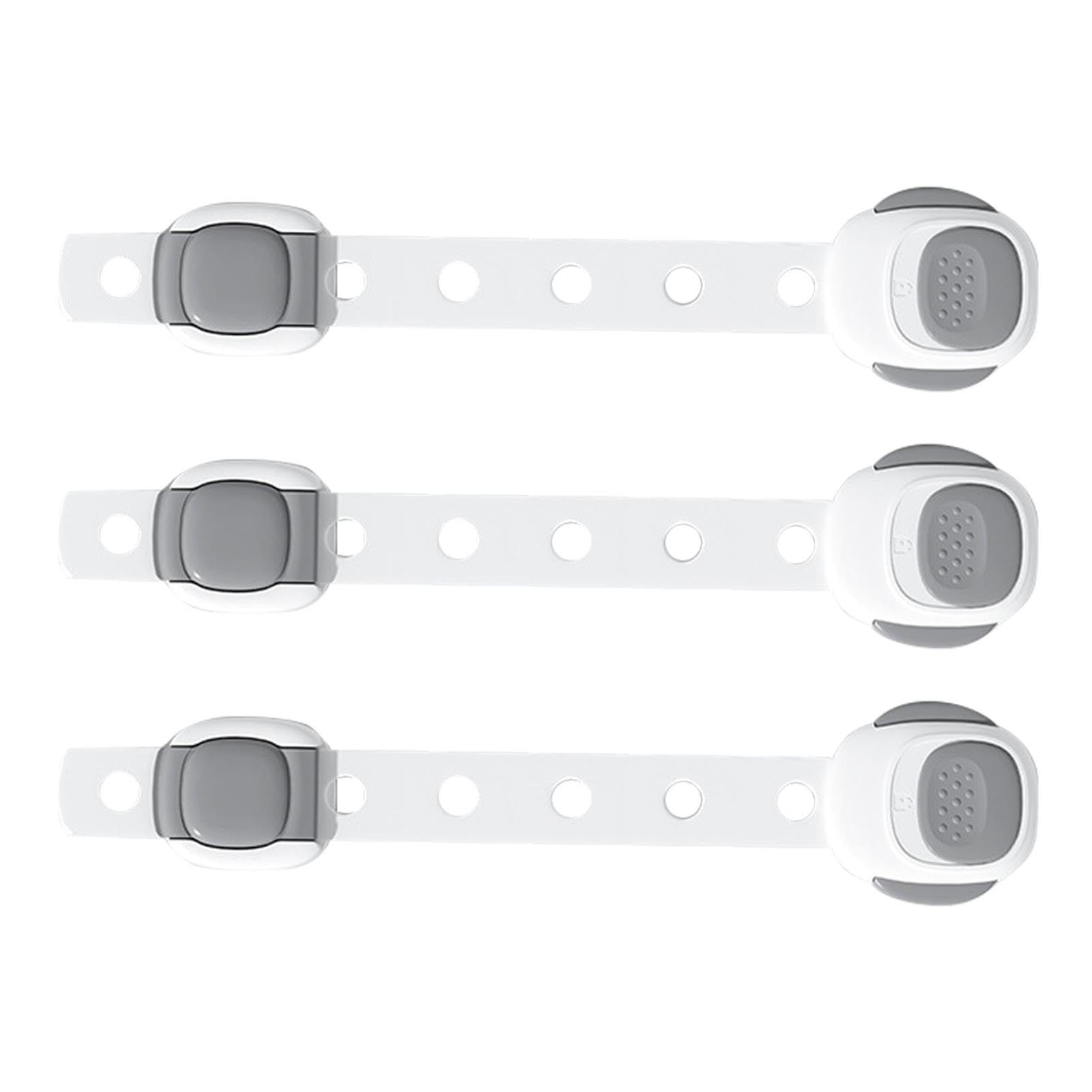 Adjustable Child Safety Door Lock & Cabinet Latch - Childproofing for Kitchen, Pantry, Windows & Toilet | Secure Furniture Anchors with Strong Adhesive | Perfect for Baby Proofing Homes & Child Safety