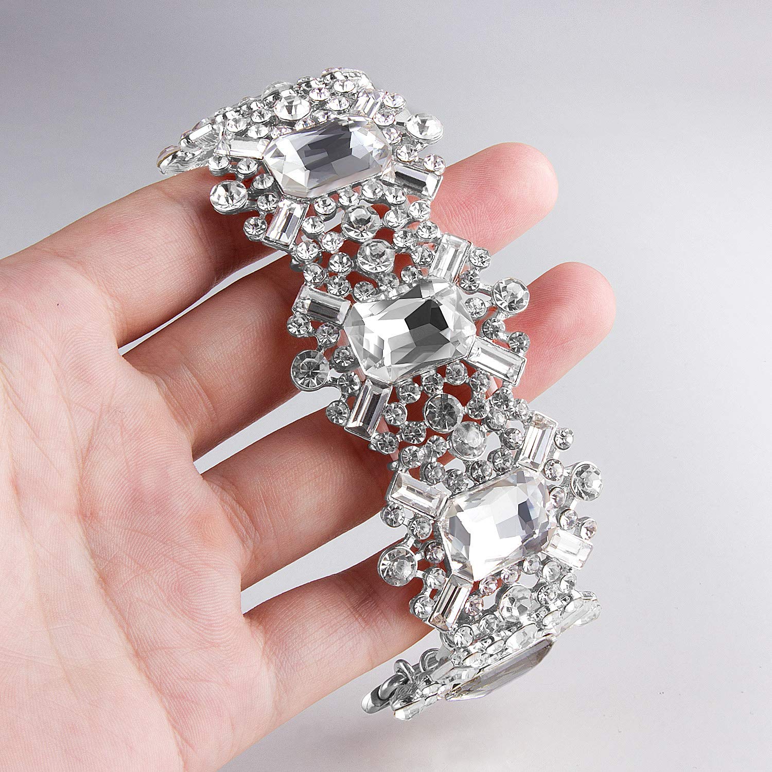 VIQIV Bling Bands for Apple Watch 38mm 40mm 41mm 42mm 44mm 45mm 49mm - Compatible with Series SE 9 8 7 6 5 4 3 2 & Ultra - Diamond Rhinestone Dressy Metal Wristband Strap for Women - Perfect for Parties, Weddings & Special Occasions