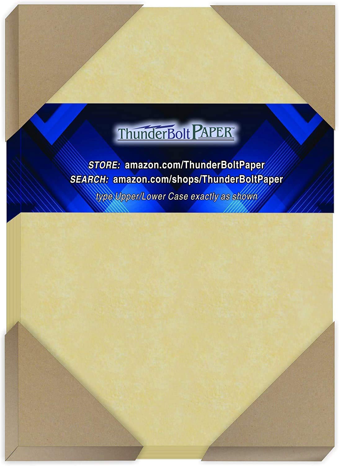 200 Gold Parchment Paper Sheets - 4