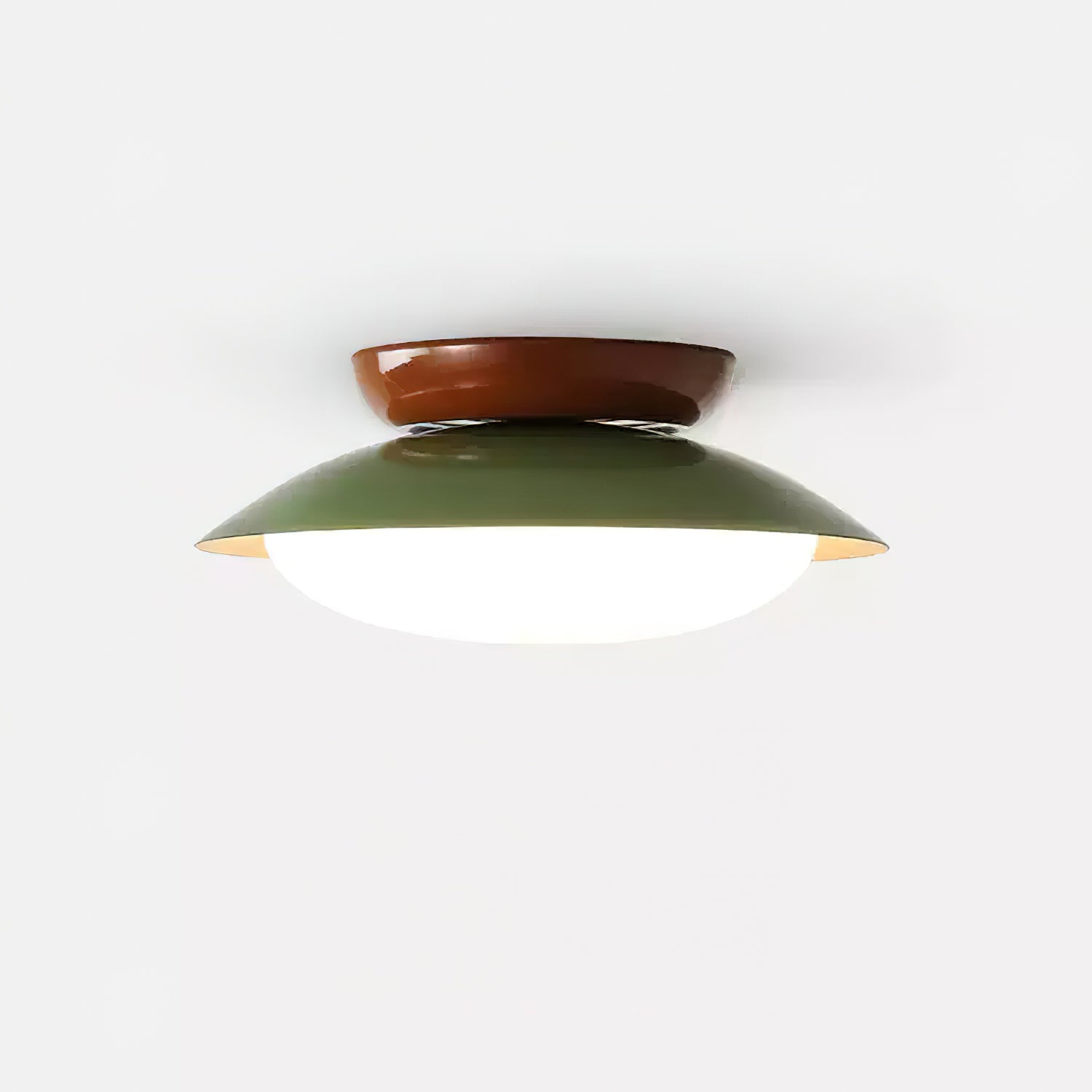 Modern Paulo Ceiling Light Fixture - Dimmable LED Flush Mount Lighting for Bedroom, Living Room & Kitchen - Energy Saving Home Decor with Adjustable Brightness
