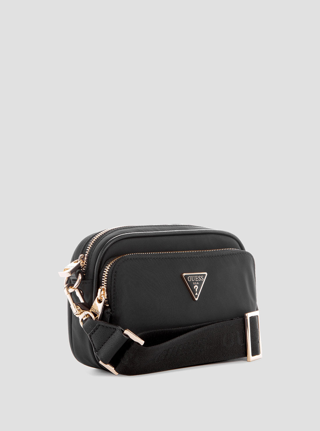 Eco-Friendly Black Gemma Crossbody Bag for Women - Stylish & Sustainable Handbag for Everyday Use, Work, Travel & Shopping