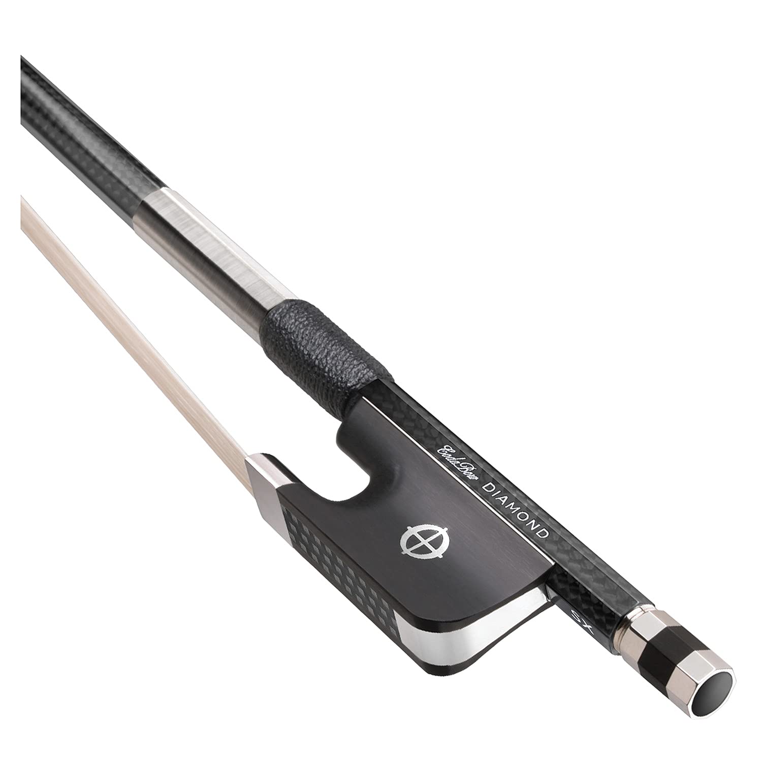 Premium CodaBow Diamond SX Carbon Fiber 4/4 Cello Bow - Professional Grade for Concert & Practice - Perfect for Students & Musicians