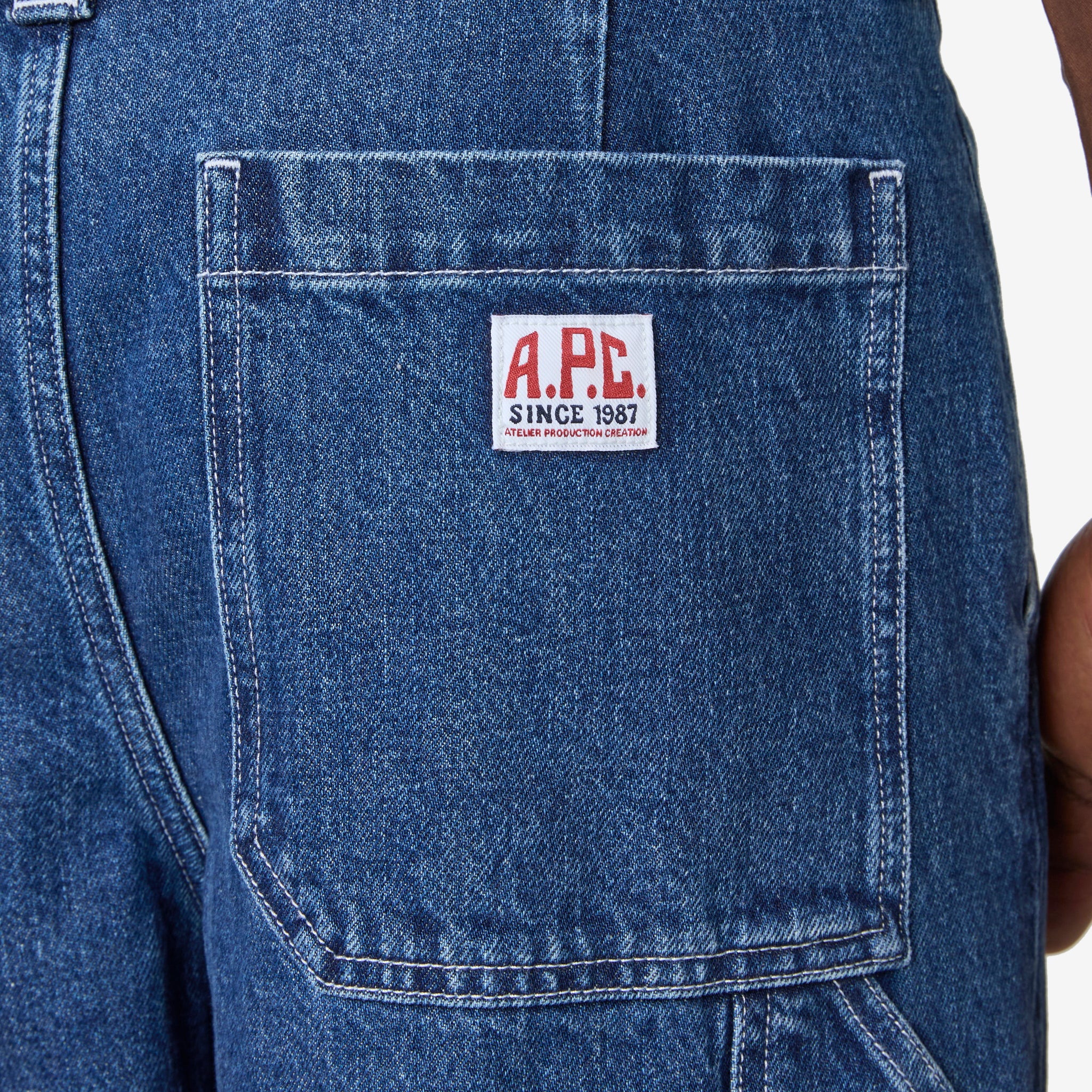 Fergus Jean Washed Indigo - Premium Denim Jeans for Men & Women | Comfortable & Stylish for Casual Wear, Work, and Everyday Outfits