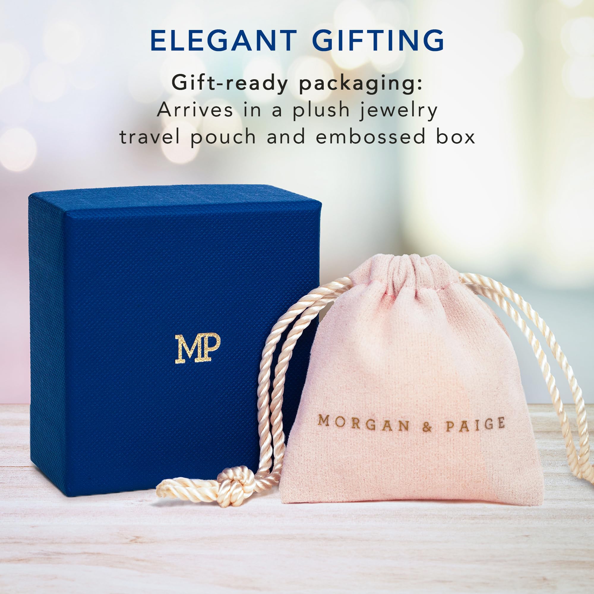 MORGAN & PAIGE .925 Sterling Silver 14K Rose Gold & Rhodium Plated Cubic Zirconia Two-Tone Halo Heart Stud Earrings for Women - Hypoallergenic, Comfortable Jewelry Gift for Her (1/3