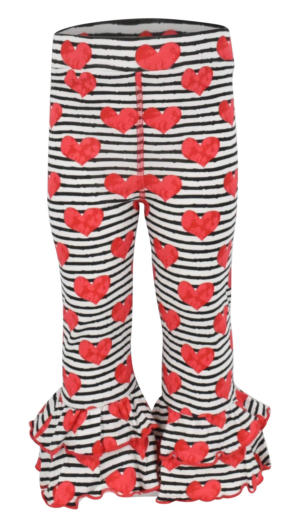 2-Piece Baby Girl Outfit - Ruffle Leggings & Shirt Set for Toddlers | Playtime & Casual Wear