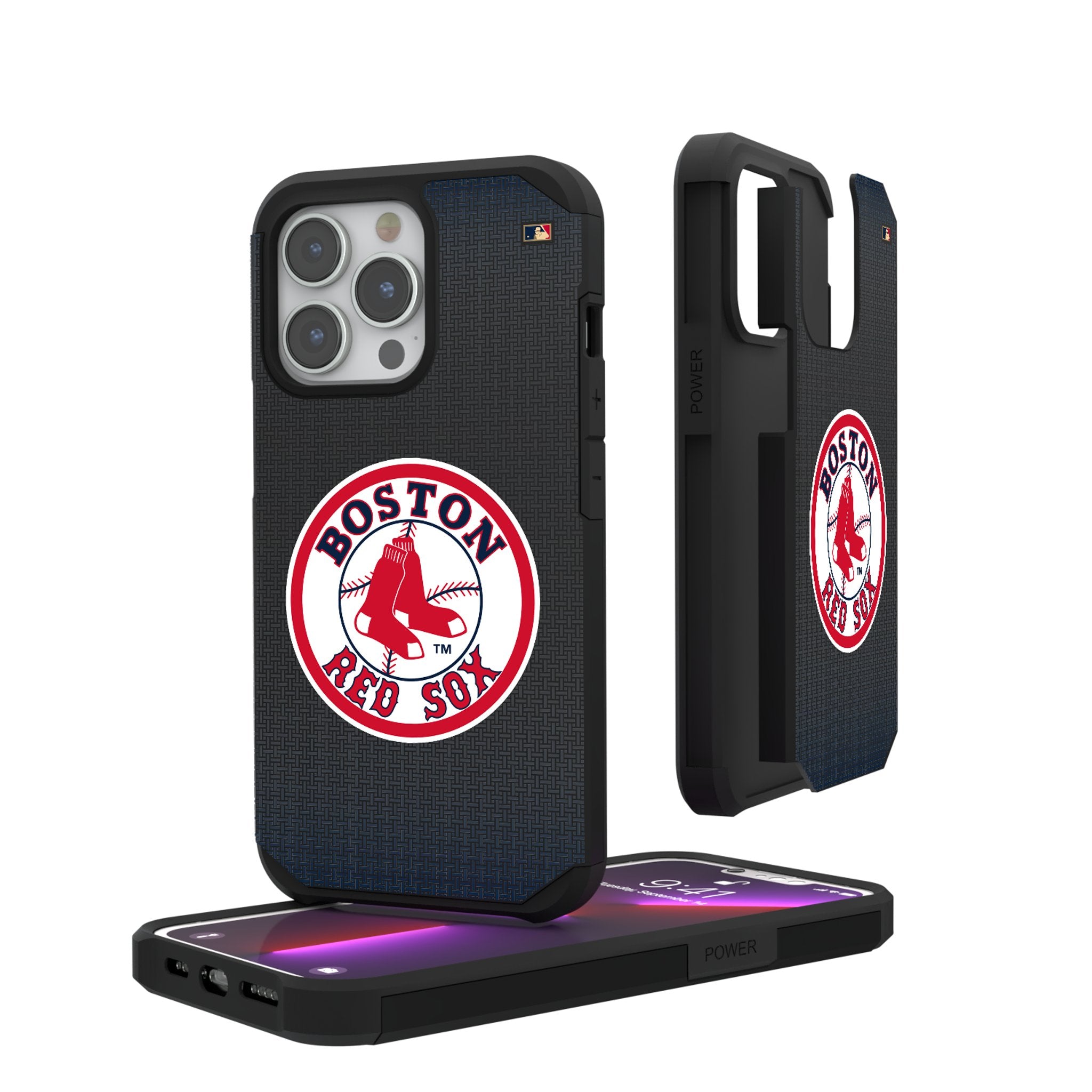 Boston Red Sox 1976-2008 Cooperstown Collection Linen Rugged Phone Case - Durable Protection for iPhone & Android | Perfect for Baseball Fans & Game Day