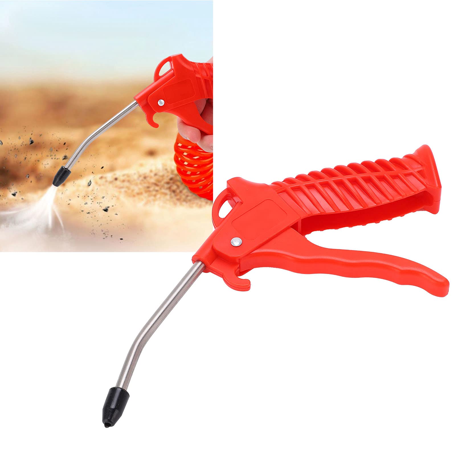 High Pressure Air Blow Gun with Copper Core - Pneumatic Compressor Nozzle Duster for Dust Cleaning | Workshop, Automotive, Electronics & DIY Tool