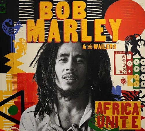 Bob Marley & The Wailers Africa Unite Vinyl Record - Classic Reggae Music Album for Collectors & Music Lovers - Perfect for Home Listening, Parties & Reggae Enthusiasts