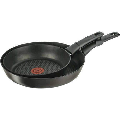 Tefal Nonstick Frypan Set - 22cm & 28cm Frying Pans with Thermo-Spot Indicator - Dishwasher Safe Cookware for Sauteing, Frying & Everyday Cooking