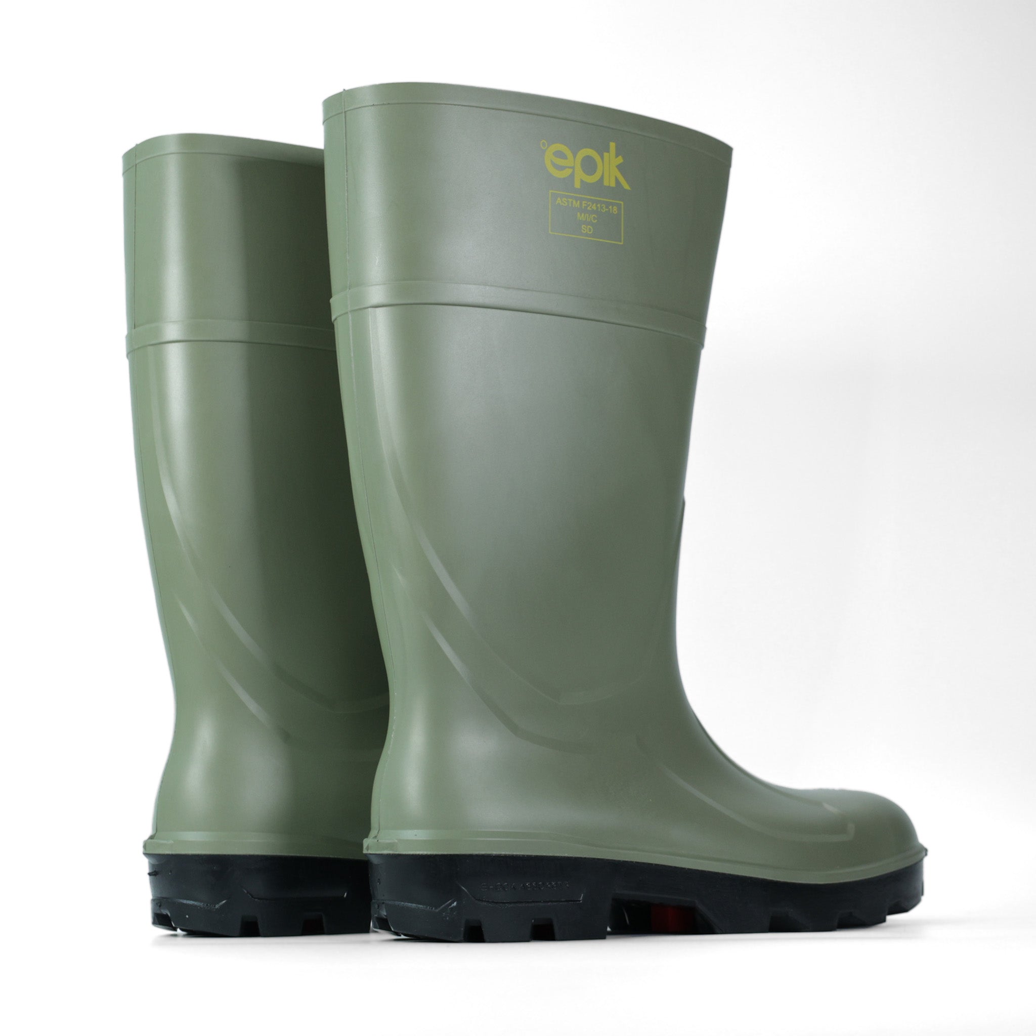 Men's & Women's Slip-Resistant Tread Safety Boots - Steel Toe Work Boots for Construction, Warehouse & Outdoor Use
