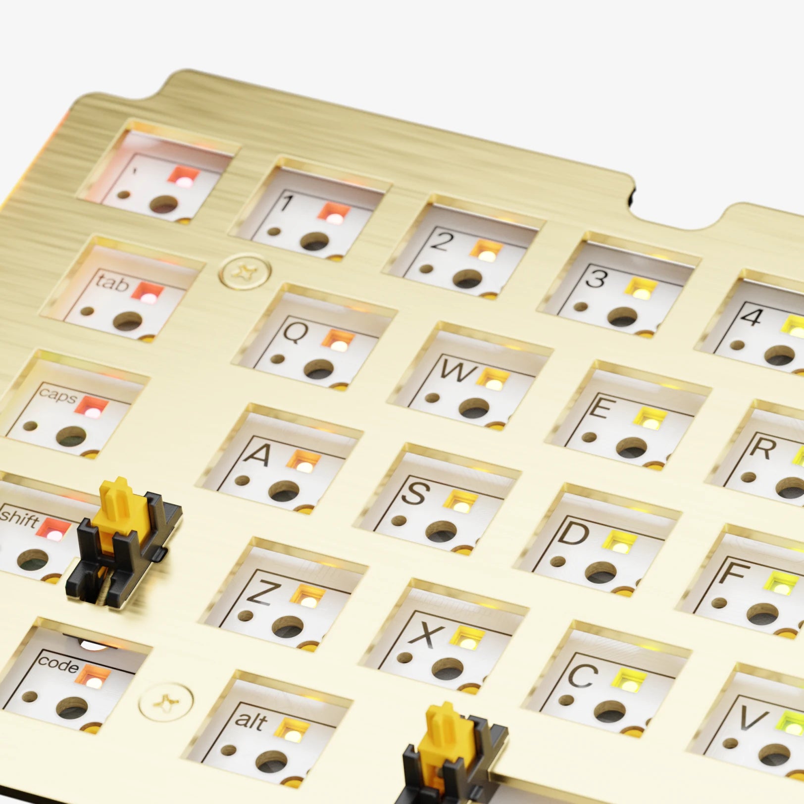 GMMK 3 Mechanical Keyboard Switch Plates - Compatible with GMMK 3 60% 65% 75% Layouts - Aluminum Steel PC Material - Perfect for Gaming Typing & Custom Keyboard Builds
