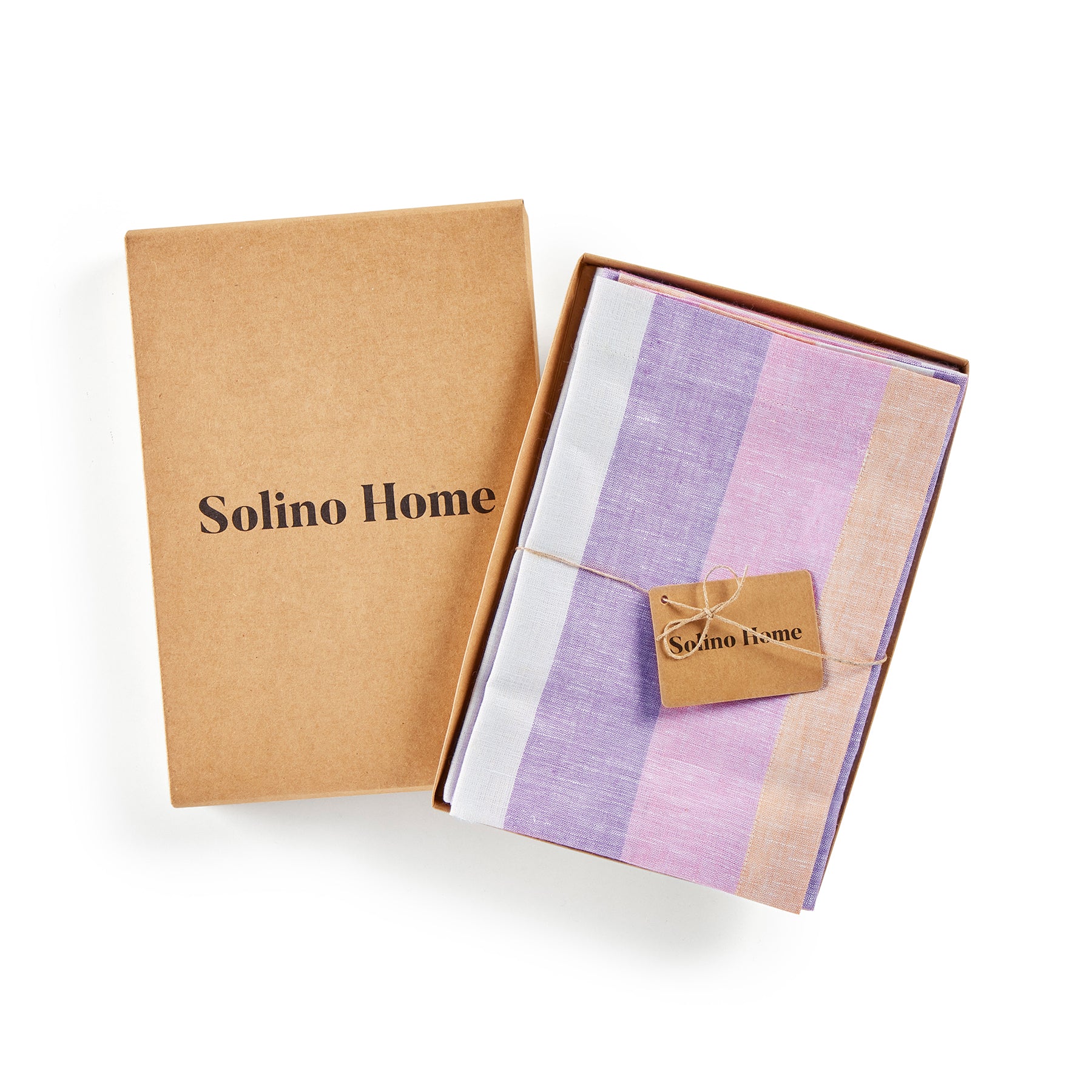 Premium Gelato Stripe Napkins - Set of 4 for Elegant Dining, Parties & Home Decor | Soft & Absorbent Paper Napkins for Weddings, Dinner Parties & Special Occasions