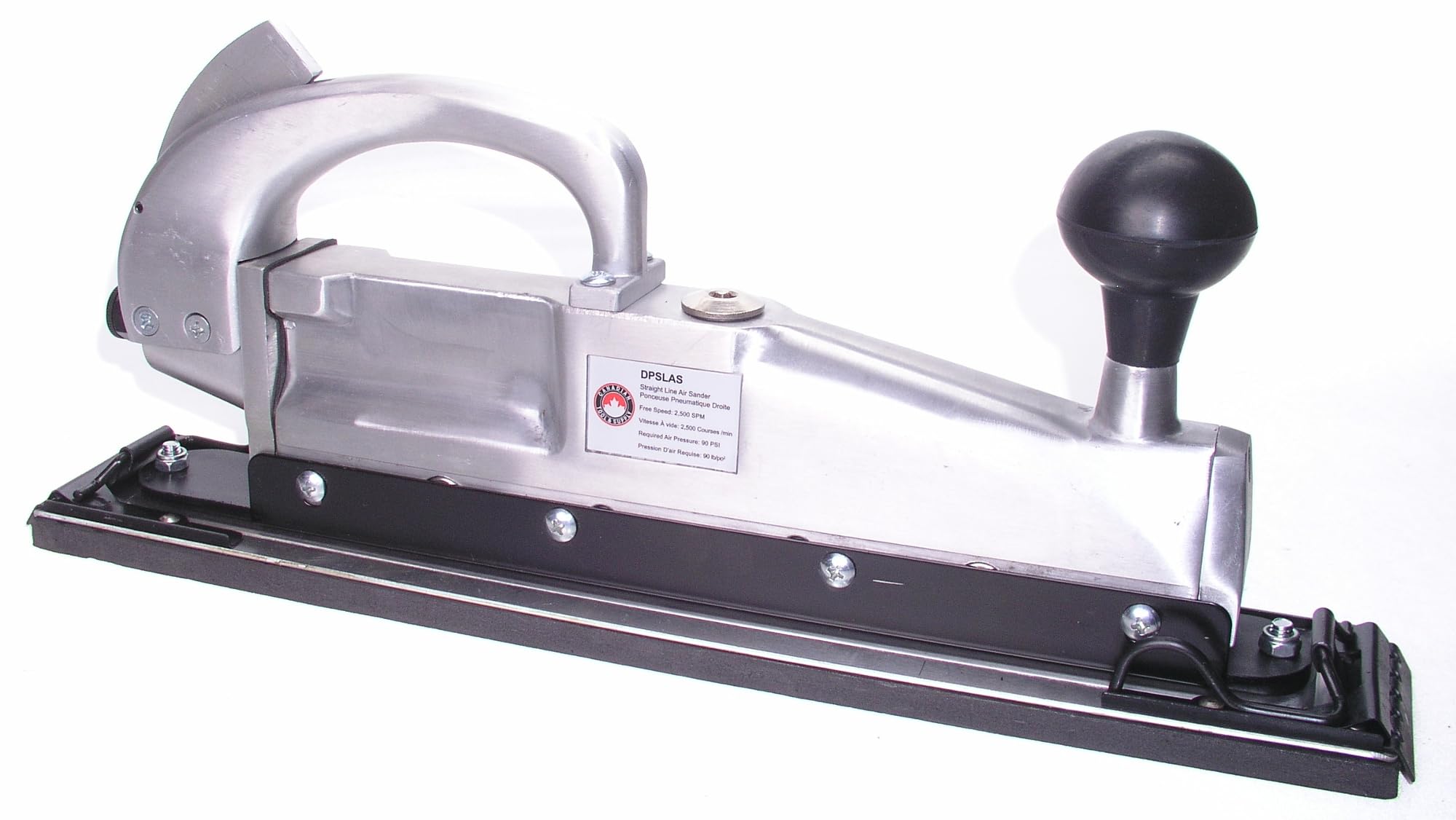 Dual Piston Straight Line Air Sander - Professional Woodworking & Auto Body Sanding Tool | Canadian Tool and Supply | Perfect for DIY Projects & Surface Finishing