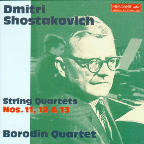 Shostakovich String Quartets Nos. 11-13 - Classical Music CD for Collectors & Music Lovers - Perfect for Home Listening & Study Sessions