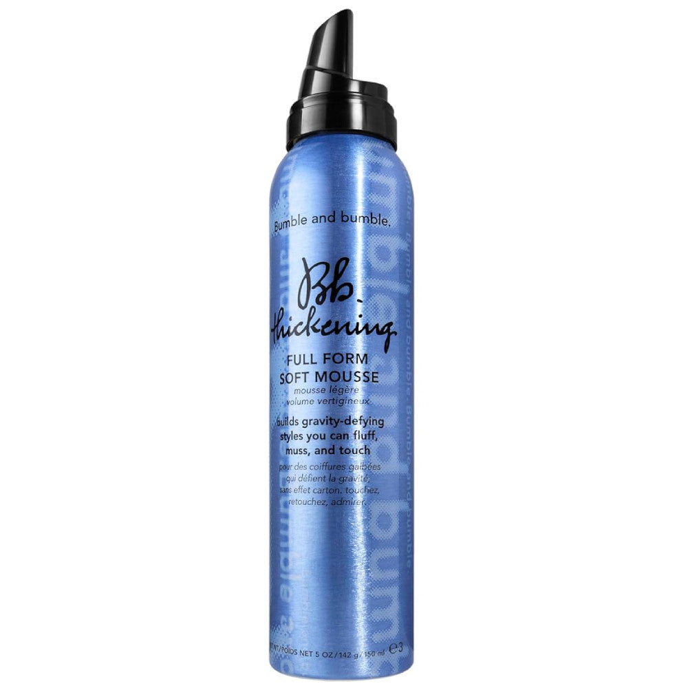 Bumble and Bumble Thickening Full Form Volumizing Mousse for Fine Hair - 5 oz | Adds Body & Texture for Everyday Styling
