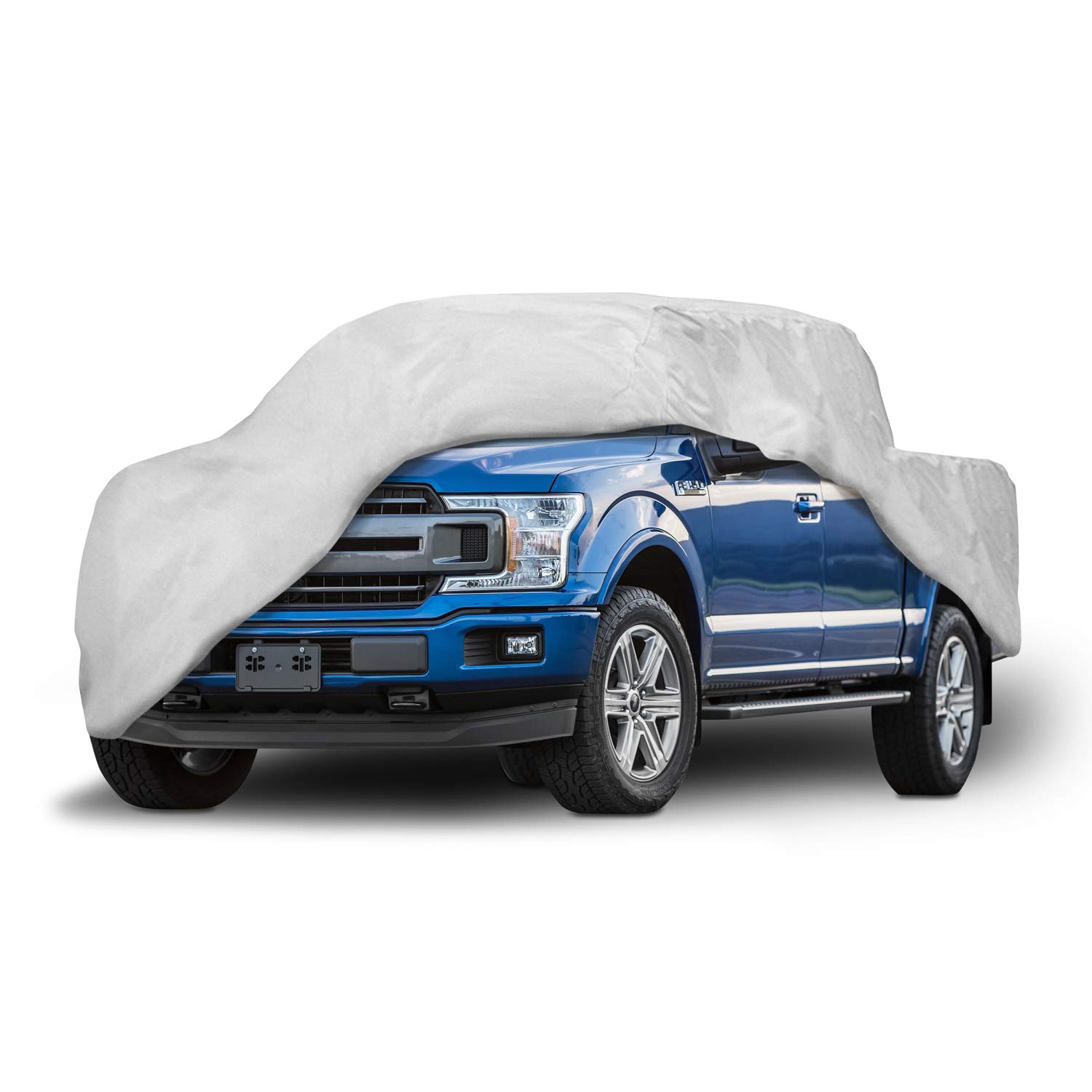 Motor Trend Heavy Duty Waterproof All-Weather Truck Cover for 2004-2012 GMC Canyon | Custom Fit Indoor/Outdoor Car Cover for Automobiles | Winter Storage & Vehicle Protection