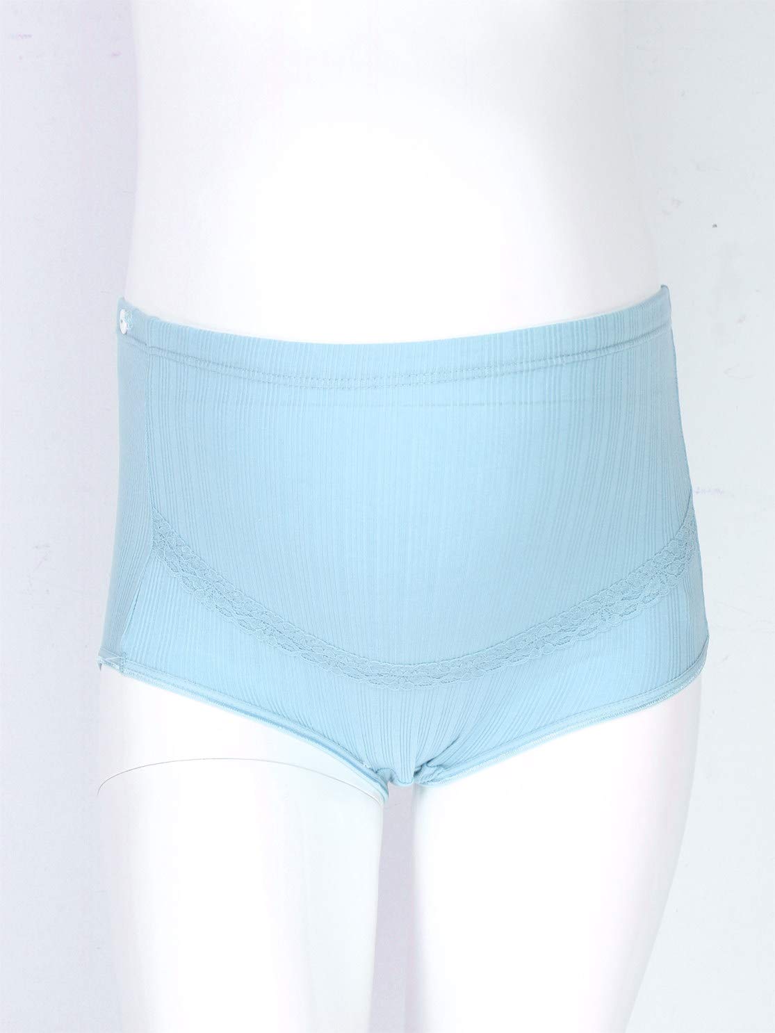 Yeahdor Women's Maternity Cotton Underwear - High Waist Adjustable Pregnancy Panties, Breathable & Comfortable for Expecting Mothers - Perfect for Daily Wear, Work & Sleep During Pregnancy