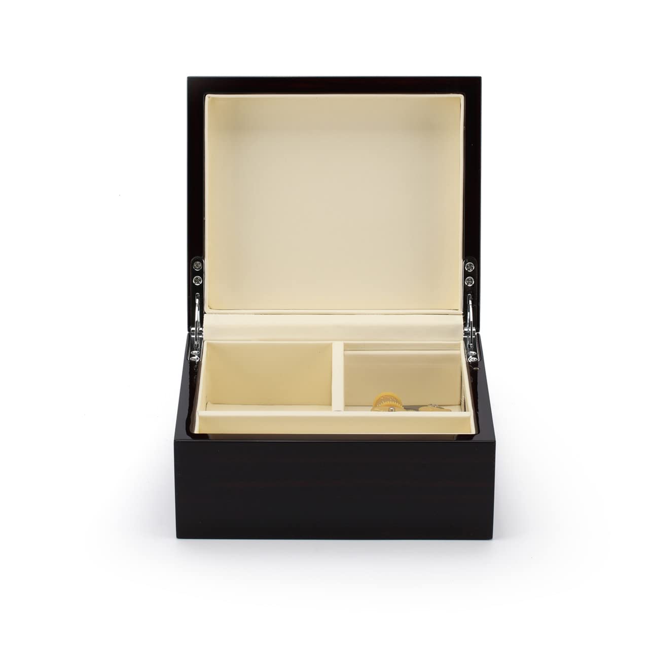 30-Note Musical Jewelry Box with Hi-Gloss Macassar Finish - Premium Gift for Women | Perfect for Jewelry Storage, Home Decor & Special Occasions