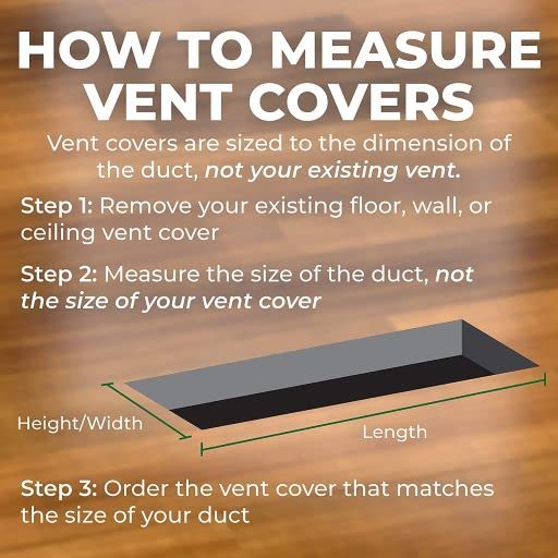 Madelyn Carter 4x10 Inch Cast Aluminum Linear Vent Cover with Adjustable Damper - Oxidized Bronze Finish (5.25x11.5 Inches) | Floor Register & Wall Register for HVAC Airflow Control | Perfect for Living Room, Bedroom, and Office Ventilation