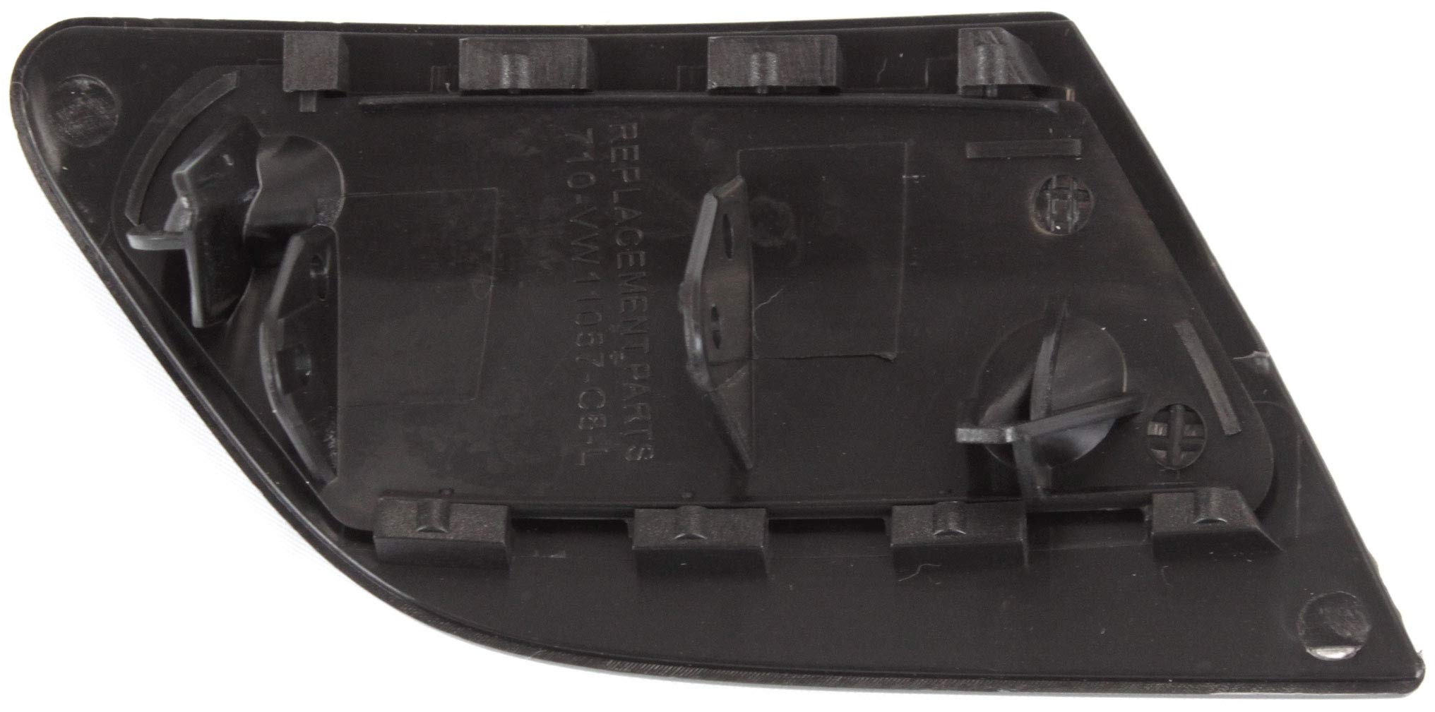 Volkswagen JETTA 2005-2010 Left Side Black Headlight Washer Cover | Perfect Fit Replacement Part | Durable Protection for Night Driving & Winter Conditions