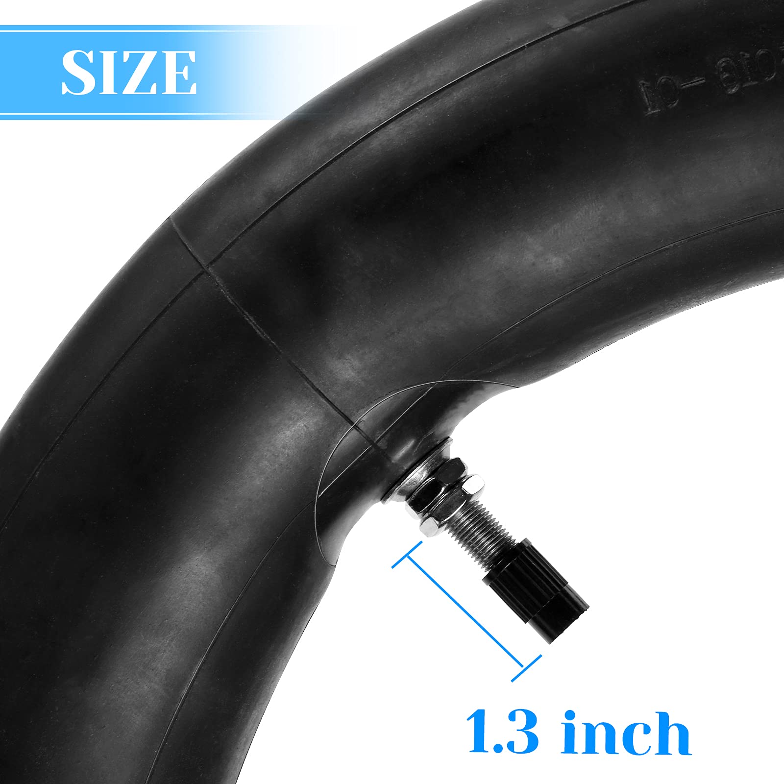 GARVEE 2-Pack 2.75/3.00-21 Heavy Duty Dirt Bike Inner Tubes - 80/100-21 Motorcycle Tire Tube Replacement for Honda CR250R CRF450R XR200 XR250 & Yamaha YZ125 TTR230 TTR250 - Off-Road & Trail Riding Accessories