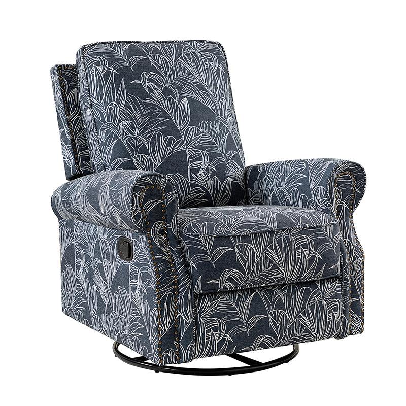 Comfortable Nikola Swivel Glider Recliner Chair - 360° Rotation & Smooth Gliding Motion - Perfect for Living Room, Nursery, or Home Theater Relaxation