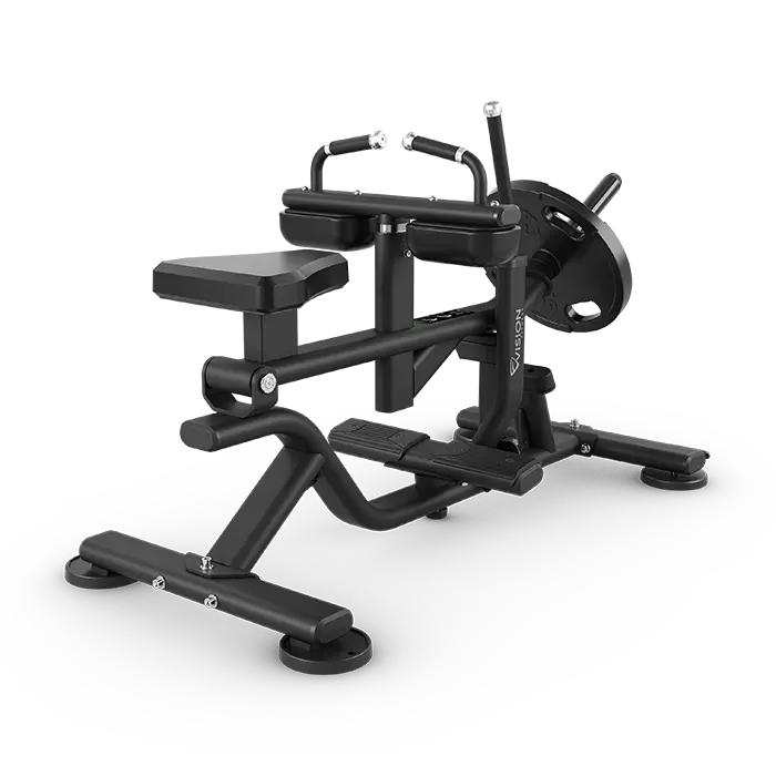 Vision Fitness PL77 Seated Calf Raise Machine - Home Gym Leg Exercise Equipment for Strength Training & Muscle Building - Perfect for Home Workouts, Fitness Studios & Physical Therapy
