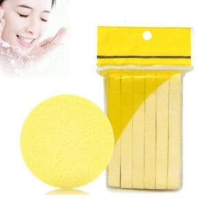 **Soft Facial Cleansing Sponge Pads - 12 Pack, Gentle Exfoliating Wash Puff for Deep Cleaning & Makeup Removal - Perfect for Daily Skincare Routine & Travel**