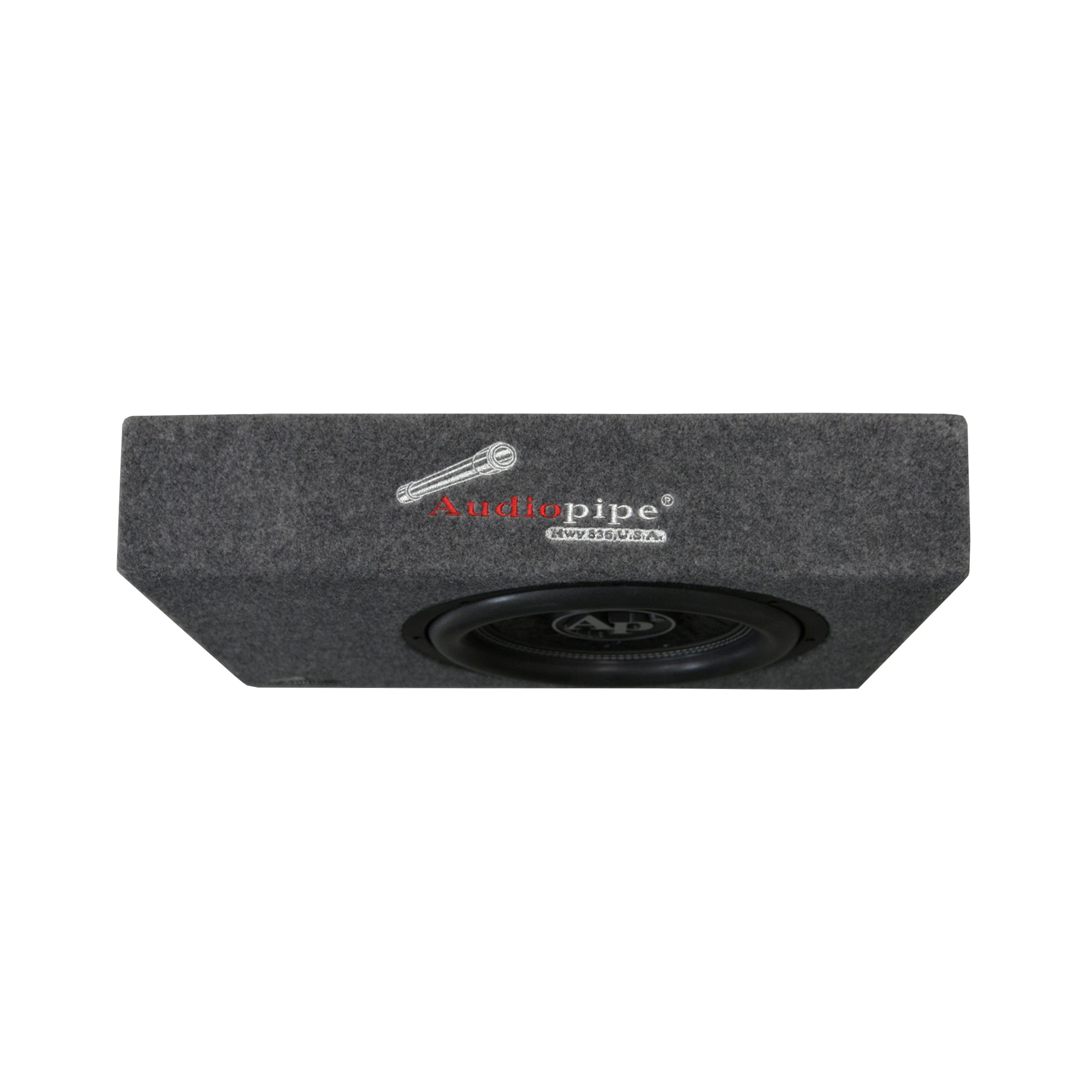 APSB SP12SLM High Performance Sealed Bass Enclosure - Premium Subwoofer Box for Car Audio & Home Theater Systems
