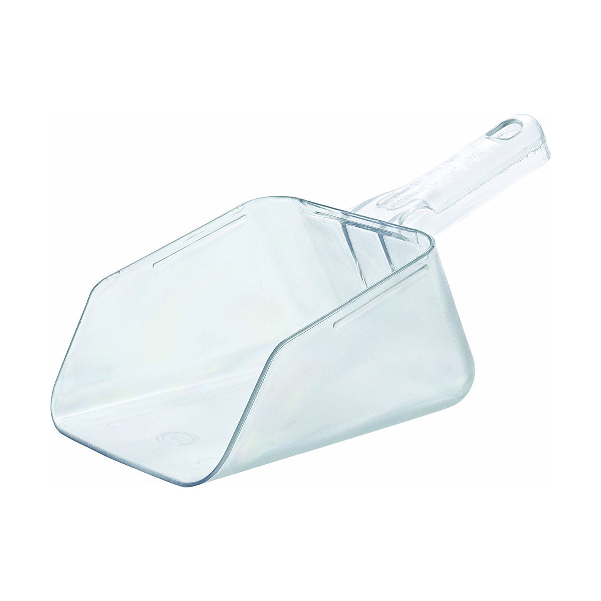 Carlisle 433207 Sparta Spectrum Clear 32 oz Scoop - Durable Plastic Serving Spoon for Ice Cream, Desserts, and Food Service - Perfect for Restaurants, Cafes, and Home Use