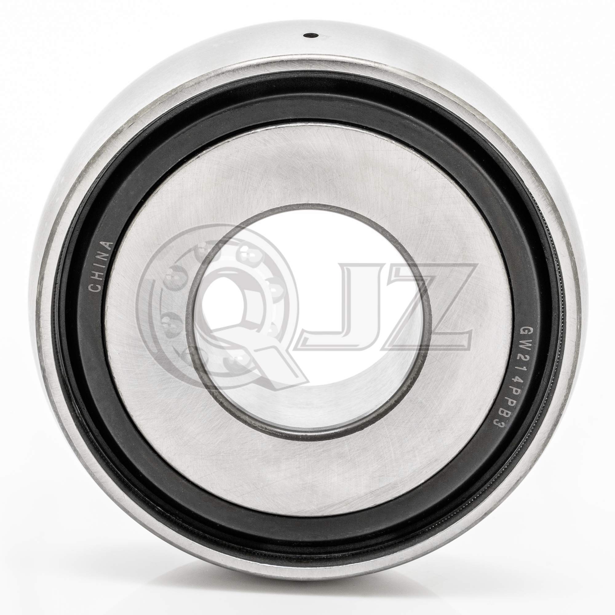 [2-Pack] GW214PPB3 Heavy Duty Disc Harrow Bearing - 1.9380'' Round Bore, Greasable Oil Hole for Agricultural & Farm Equipment (Cross-Reference: DS214TTR3) - Perfect for Tractor Implements, Plows & Soil Cultivation