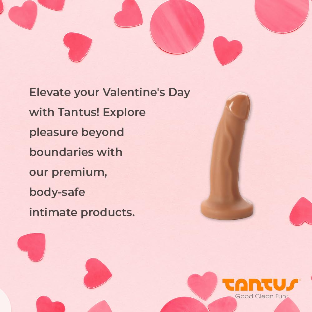 Tantus Pack 'n Play Dildo - 100% Ultra-Premium Silicone Adult Toy for Men & Women, Harness & Machine Compatible - Anal, G-Spot, Vaginal Stimulation - LGBTQ Friendly - Black - Perfect for Solo Play, Couples & BDSM Scenes