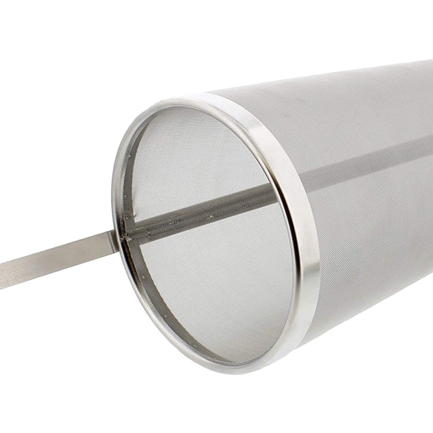 ProMaker Stainless Steel 1 Gallon 300 Micron Mesh Hop Spider - Homebrew Beer Filter for Kettles & Tea Brewing (5.3 x 16 Inch) | Perfect for Craft Beer, IPA, and Herbal Tea Infusions
