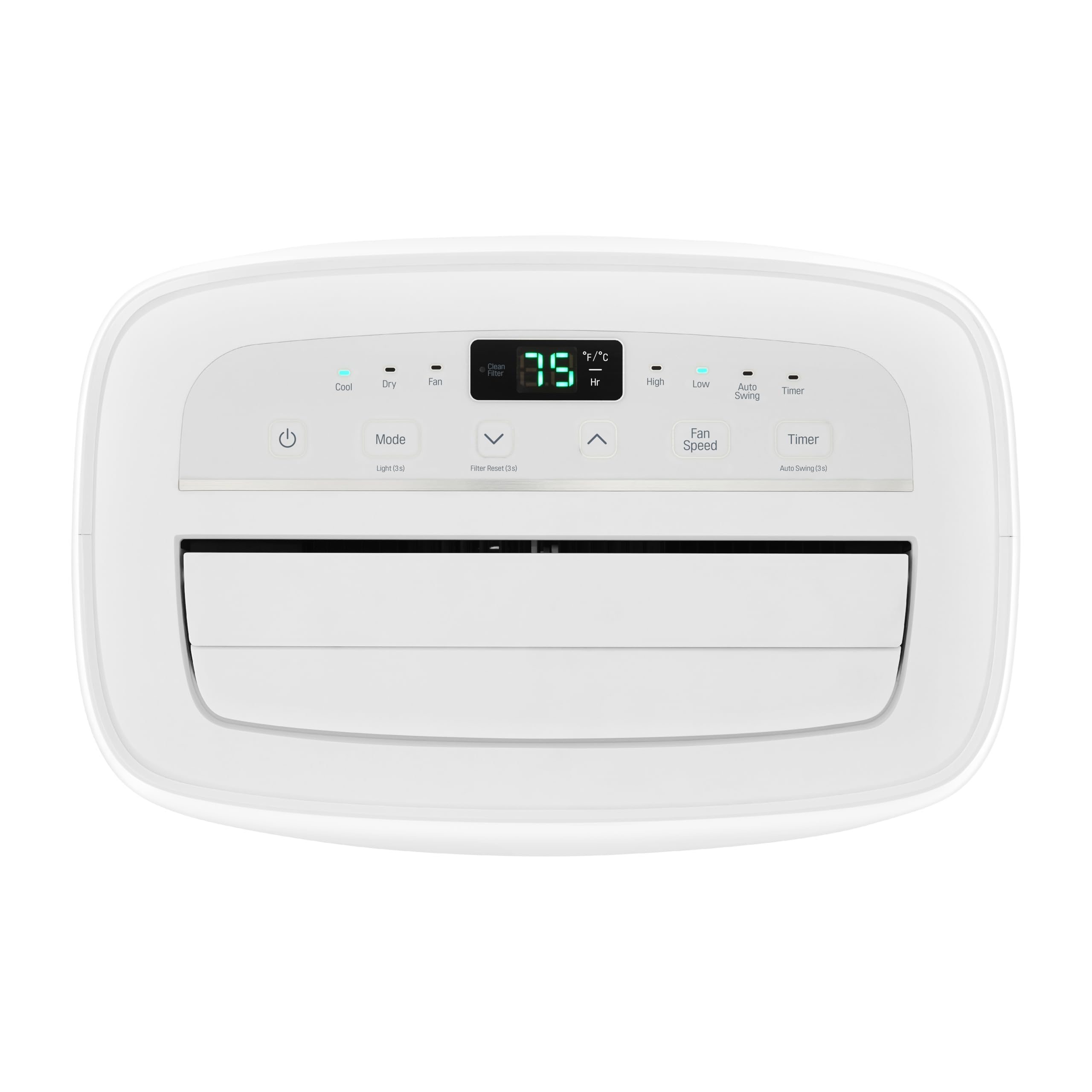 LG 7,000 BTU Portable Air Conditioner - Cools 300 Sq.Ft Rooms (12'x25') - Quiet Home AC Unit with LCD Remote & Window Kit - White - Perfect for Bedrooms, Offices & Small Apartments