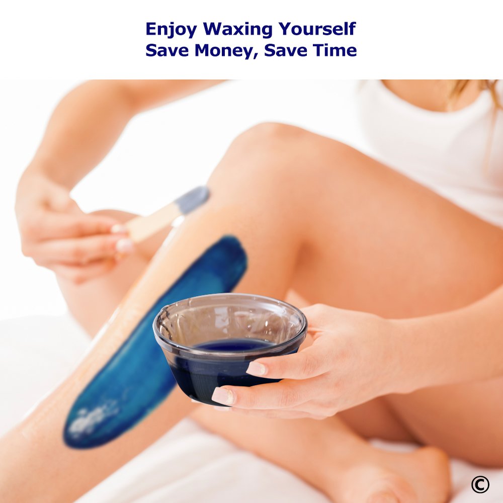 Stripless Hard Wax Beans for Hair Removal - 10oz Chamomile Depilatory Wax Beads for Full Body & Sensitive Skin | At-Home Waxing, Salon Professional Use, Smooth Skin Care