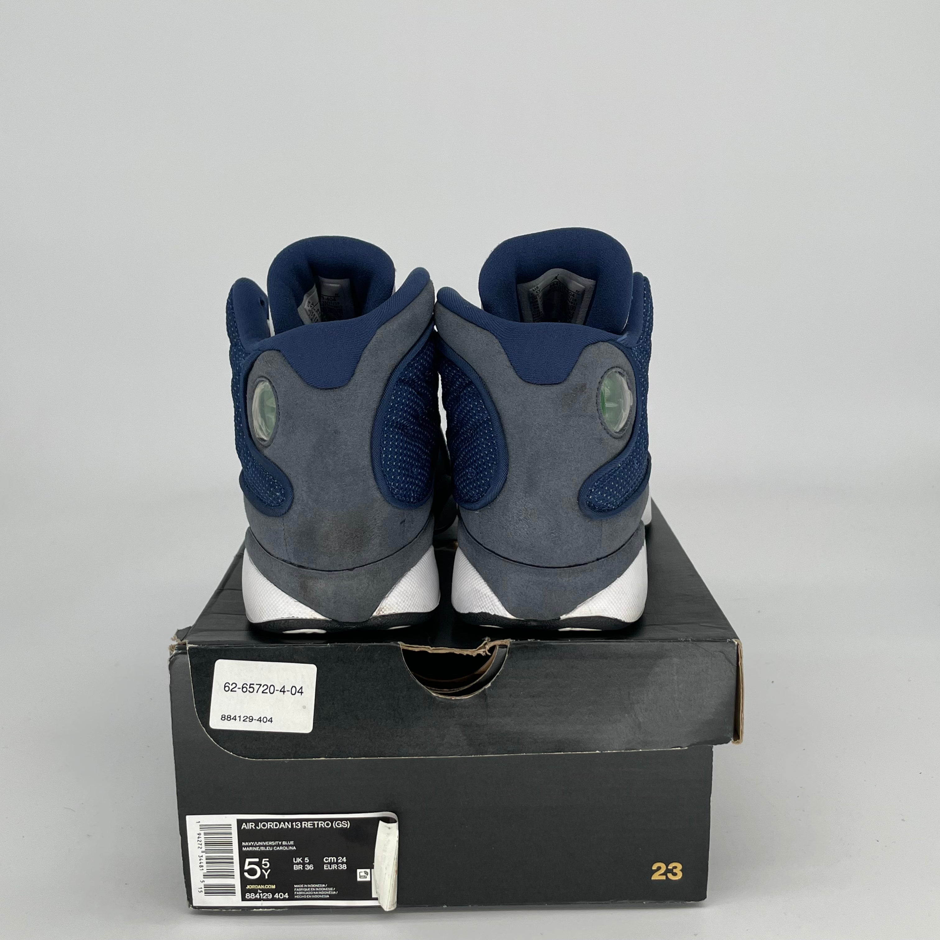 AIR JORDAN 13 Retro Flint Basketball Shoes - Women's Size 5.5/7W (Style Code: 884129-404) - Perfect for Streetwear & Court Performance