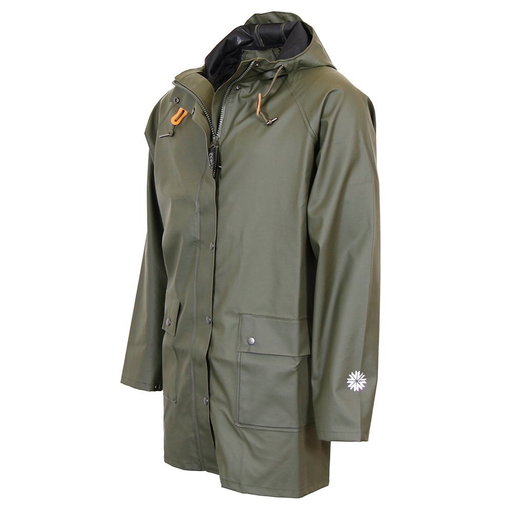 ICEWEAR Waterproof Brim Rain Jacket for Men & Women - Lightweight Windproof Outdoor Jacket for Hiking, Camping & Travel